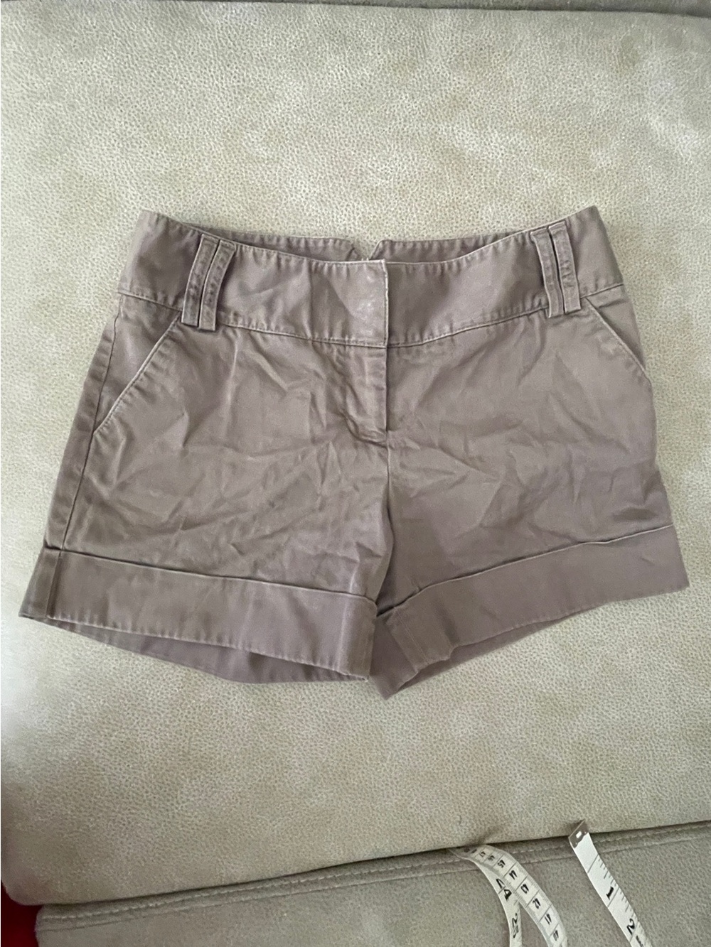 Vince Taupe Cuffed Shorts